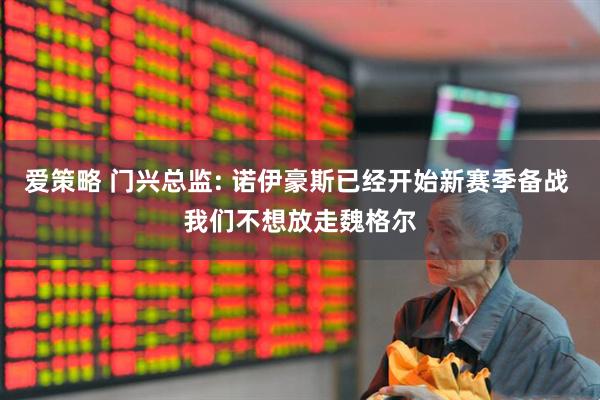 爱策略 门兴总监: 诺伊豪斯已经开始新赛季备战 我们不想放走魏格尔