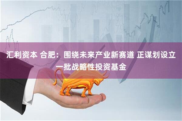汇利资本 合肥：围绕未来产业新赛道 正谋划设立一批战略性投资基金